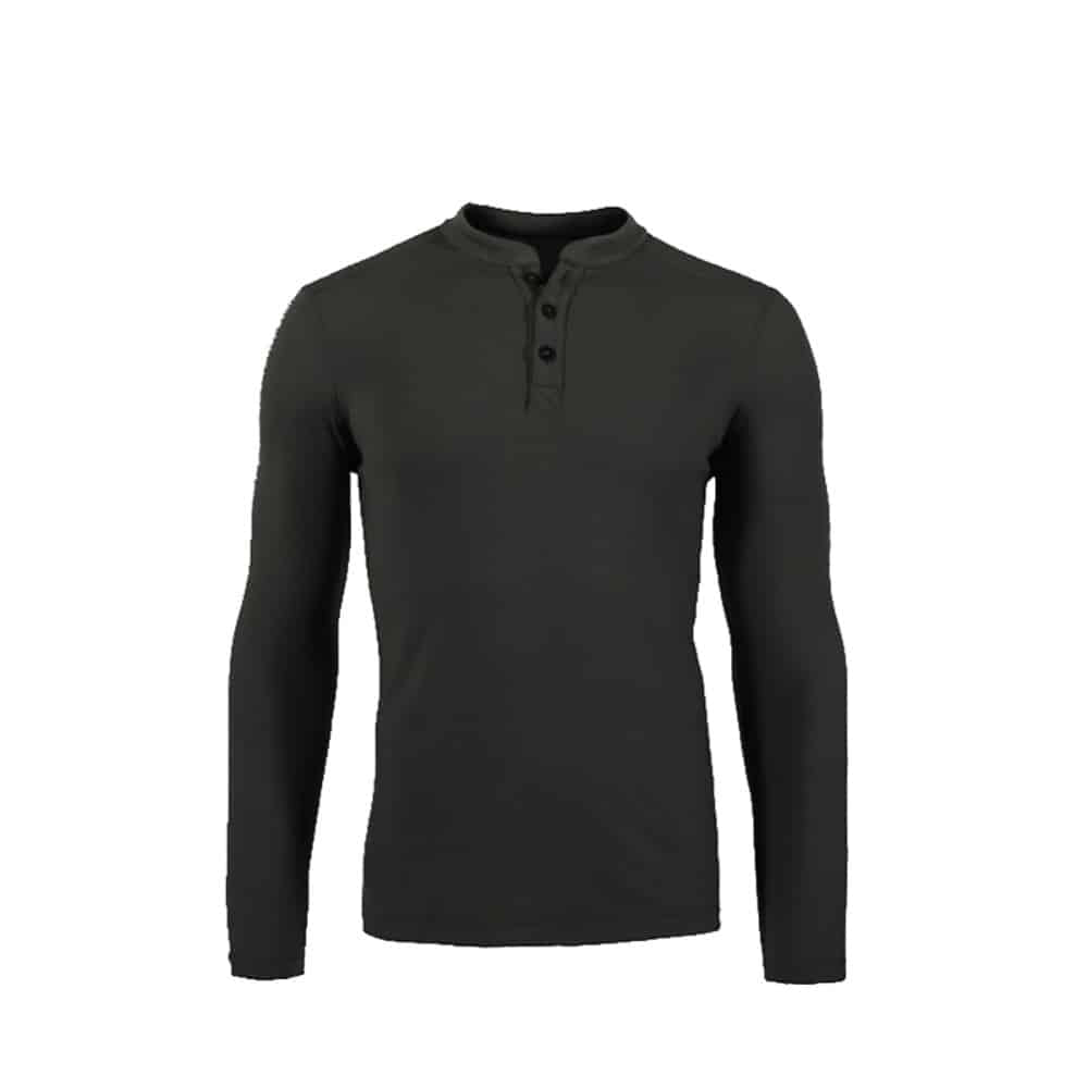 High Quality Comfortable Long-Sleeved Wool Men's T-Shirt - Blue Force Sports
