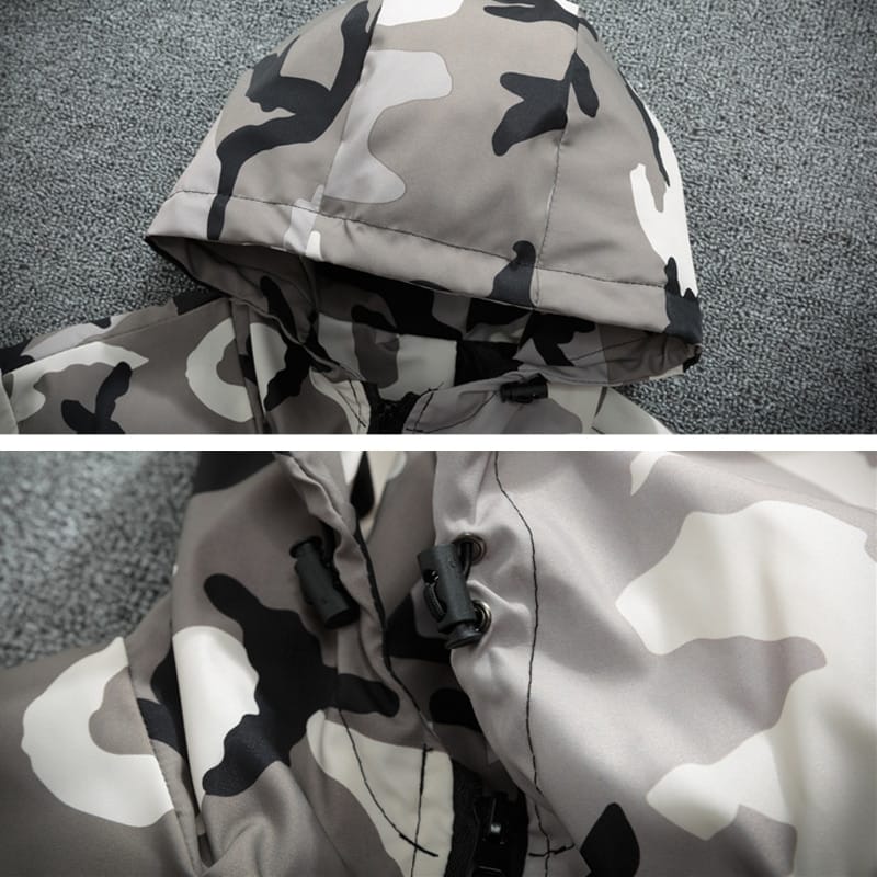 Casual Hooded Jacket for Men - Blue Force Sports