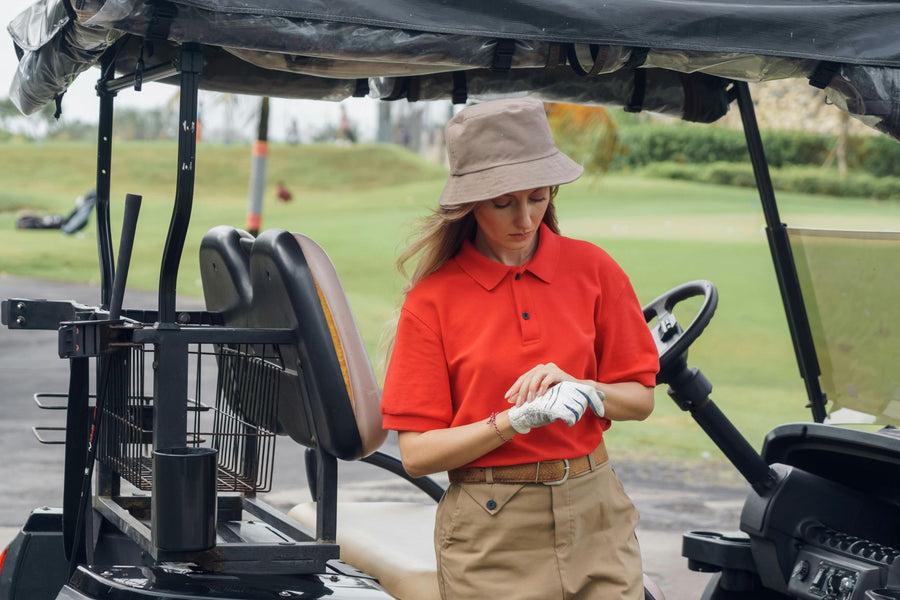 Tee Off in Trendy Comfort: Elevate Your Game with Women's Golf T-Shirts