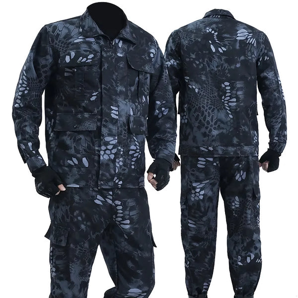 Outdoor Camouflage Anzug für Herren – Strapazierfähiger Sommeroverall