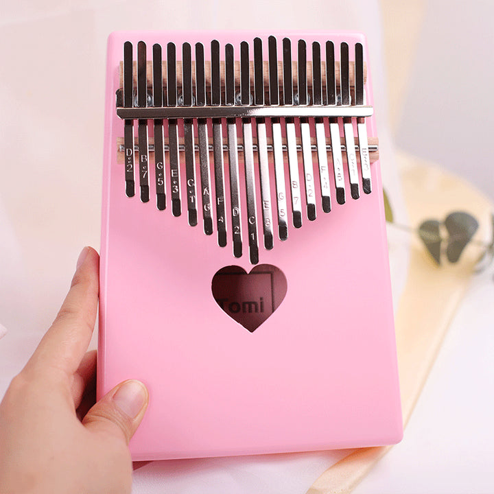 Love Wooden Kalimba Thumb Piano - Blue Force Sports