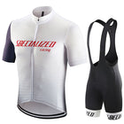 Summer Men's Mountain Bike Jersey Suit Sports Equipment - Blue Force Sports
