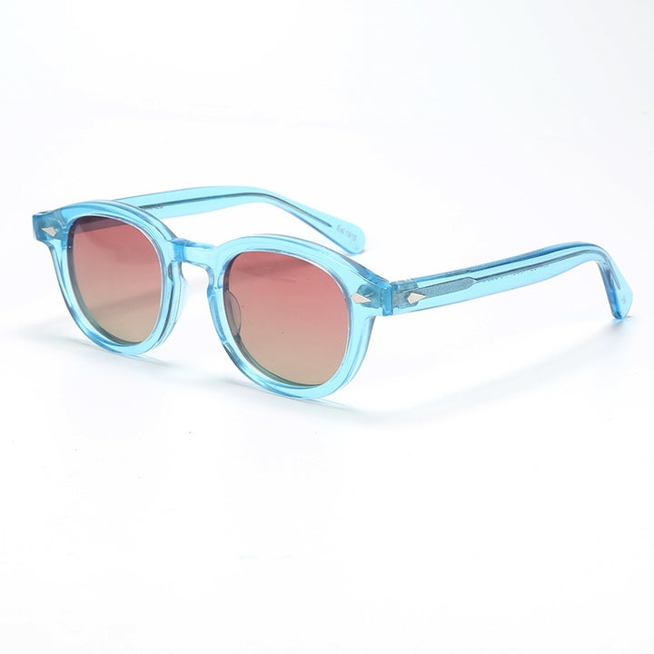 Retro Acetate Polarized Sunglasses - Blue Force Sports