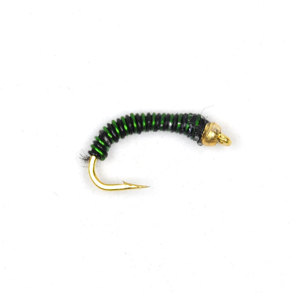 Colored Midge Nymph Copper Head Sinking Water - Blue Force Sports