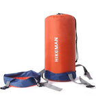 Saco de dormir de algodón ultraligero, impermeable y con compartimento de compresión