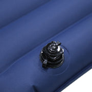 Camping Thickened Air Sleeping Pad Camping Moisture-proof Foot Automatic Double Inflatable Cushion - Blue Force Sports