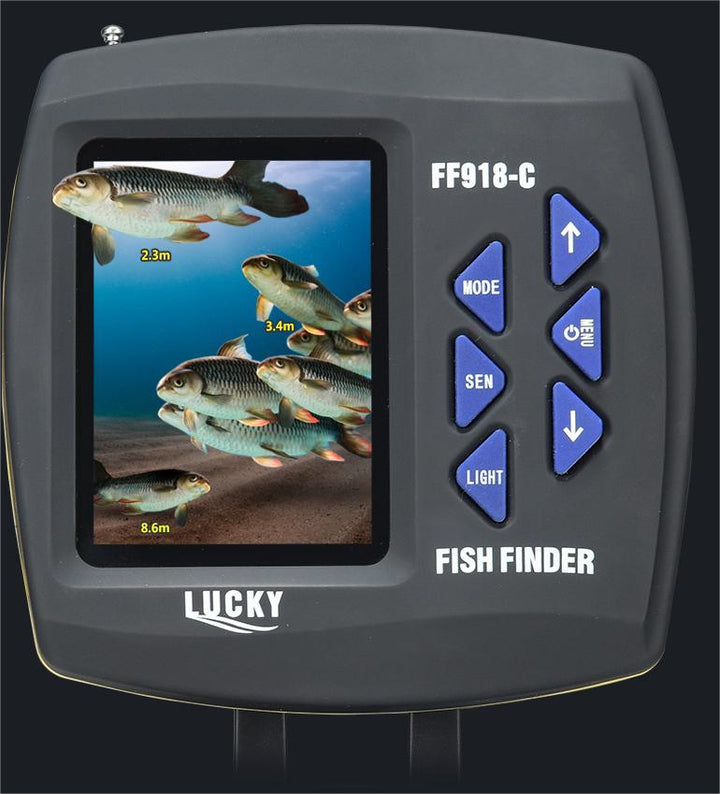 Wireless Sonar Intelligent Muddy Water Vision Outdoor Fishing Gear Fish Finder - Blue Force Sports