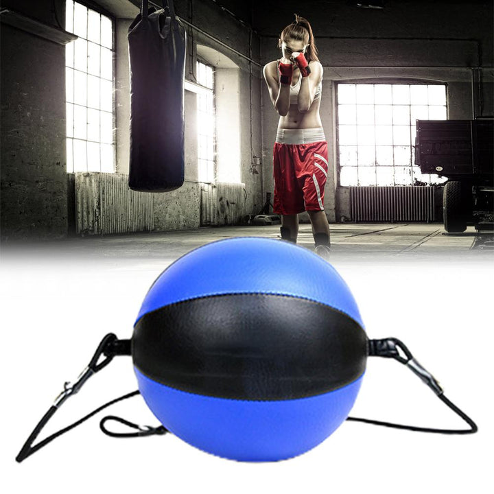 Home Hanging Pear Shape Boxing Training Equipment Speed Ball - Blue Force Sports