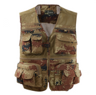 Multi-pocket Men's Professional Photography Vest - Blue Force Sports