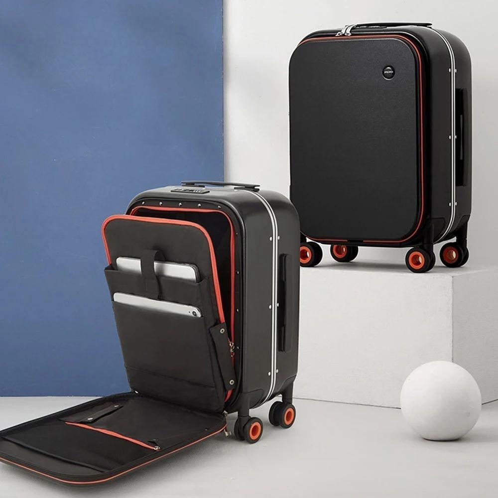 Innovatives Handgepäck-Hartschalen-Trolley mit Aluminiumrahmen