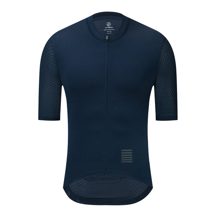 Classic Bicycle Summer New Short-sleeved Cycling Jersey - Blue Force Sports