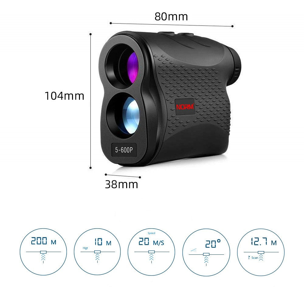 Hand-held Laser Rangefinder Telescope - Blue Force Sports