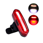 Wiederaufladbares LED-Rücklicht für Nachtfahrten per USB