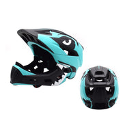 Children's Balance Bike Helmet Bicycle Riding Sports Protective Gear Sliding Scooter Full Face Helmet - Blue Force Sports