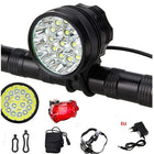 Waterproof Outdoor Night Riding Mountain Front Lamp And Tail Lamp - Blue Force Sports