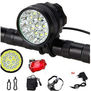 Waterproof Outdoor Night Riding Mountain Front Lamp And Tail Lamp - Blue Force Sports