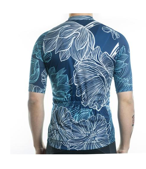 Cycling Jersey - FlourishBlue - Blue Force Sports