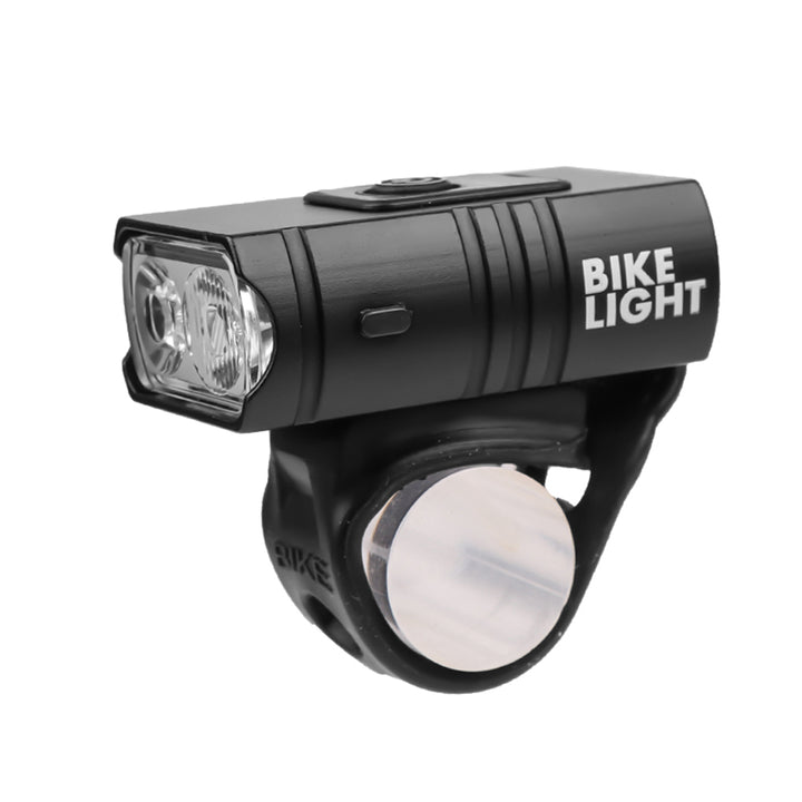 Aluminum alloy bicycle light outdoor flashlight USB - Blue Force Sports