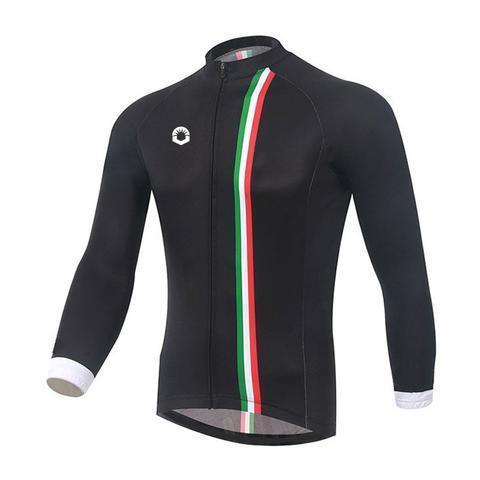 Riding Bicycle Jersey Long Sleeve Cycling Jersey - Blue Force Sports