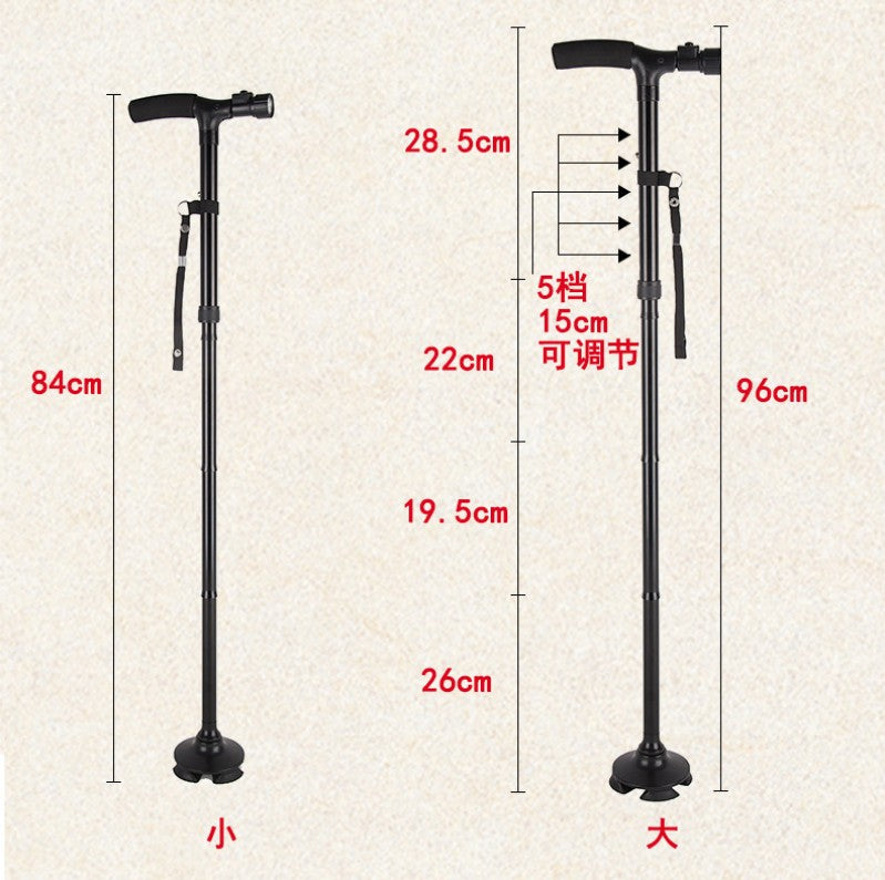 LED folding cane - Blue Force Sports