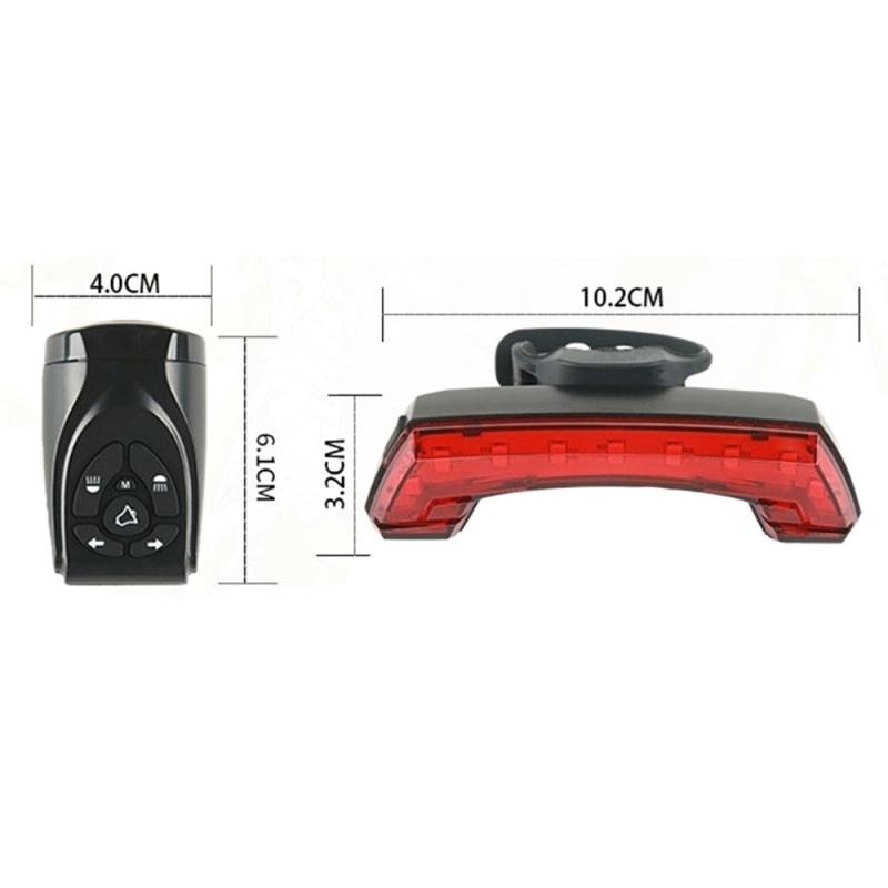 Bicycle usb tail light - Blue Force Sports