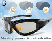 Outdoor Riding Motorcycle Windproof Glasses - Blue Force Sports
