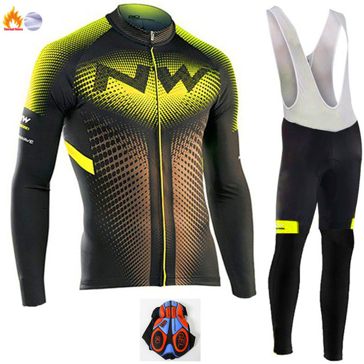 Cycling jersey long sleeve suit - Blue Force Sports