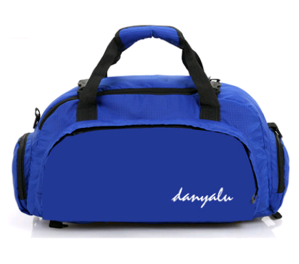 Fitness bag custom female sports training bag male travel bag double back shoulder shoulder yoga bag - Blue Force Sports
