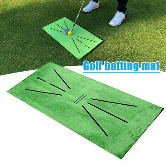 Golf Swing Hitting Mat Family Indoor Mat Thickening Practice Mat - Blue Force Sports