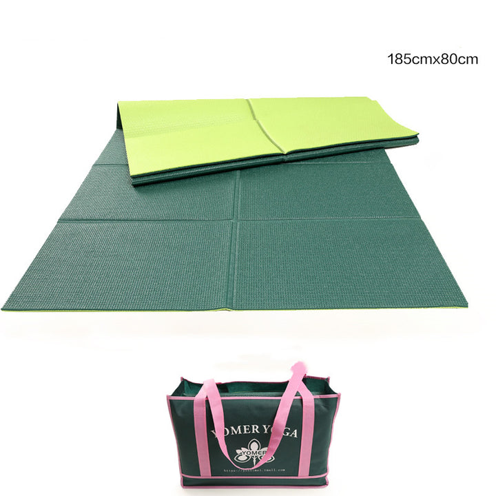 Foldable and portable yoga mat - Blue Force Sports