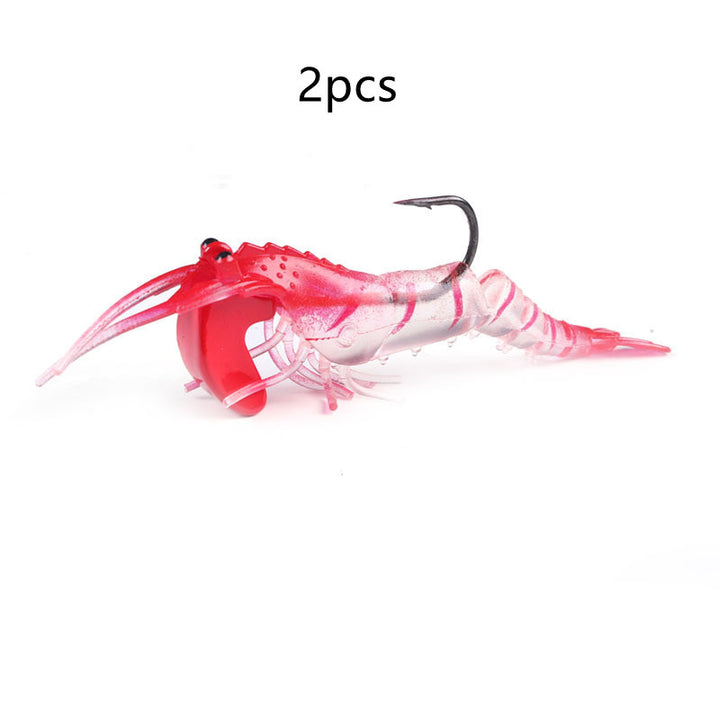 Bionic Luya Luminous 12g 7cm Shrimp Bait - Blue Force Sports