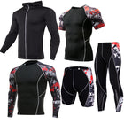 Sportswear quick-drying running suit - Blue Force Sports
