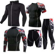 Sportswear quick-drying running suit - Blue Force Sports