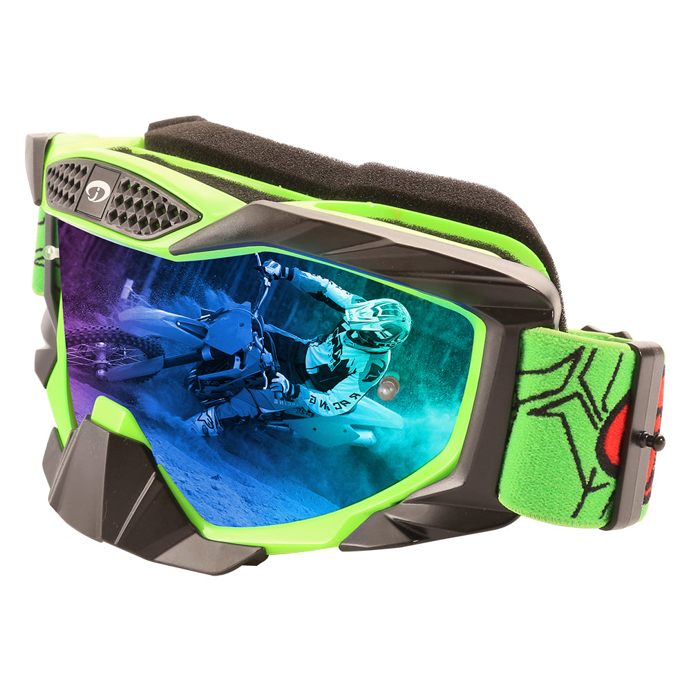 Motorcycle riding goggles - Blue Force Sports