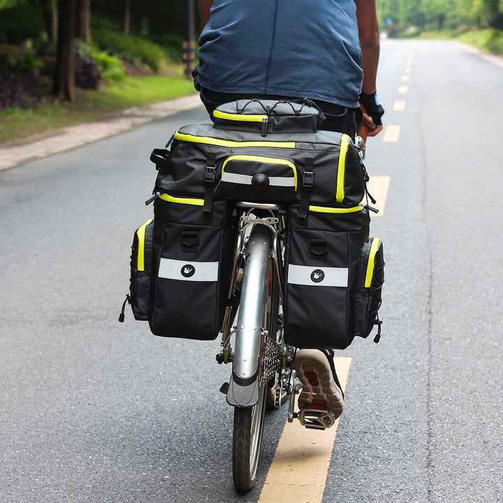 Multifunctional bicycle rear shelf pack - Blue Force Sports