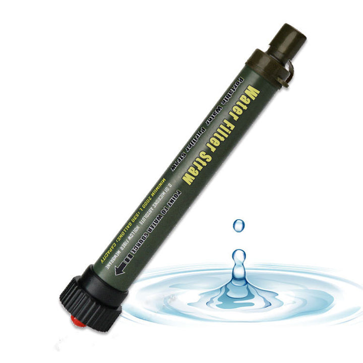 Life-saving water purification tools outdoor water purification straw micro ultrafiltration water purifier - Blue Force Sports