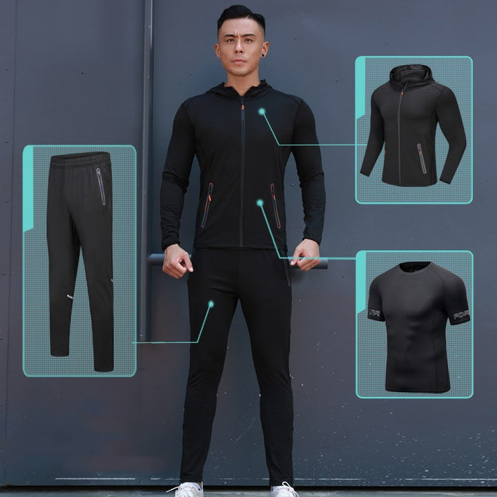 Three-piece running suit - Blue Force Sports