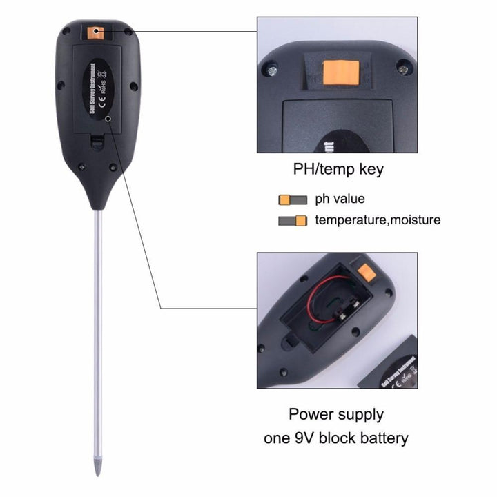 Soil pH tester - Blue Force Sports