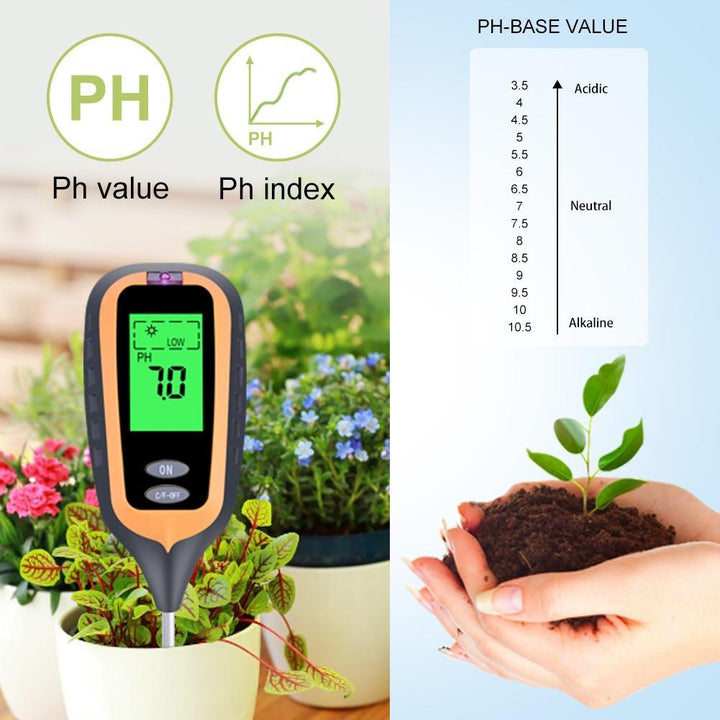 Soil pH tester - Blue Force Sports