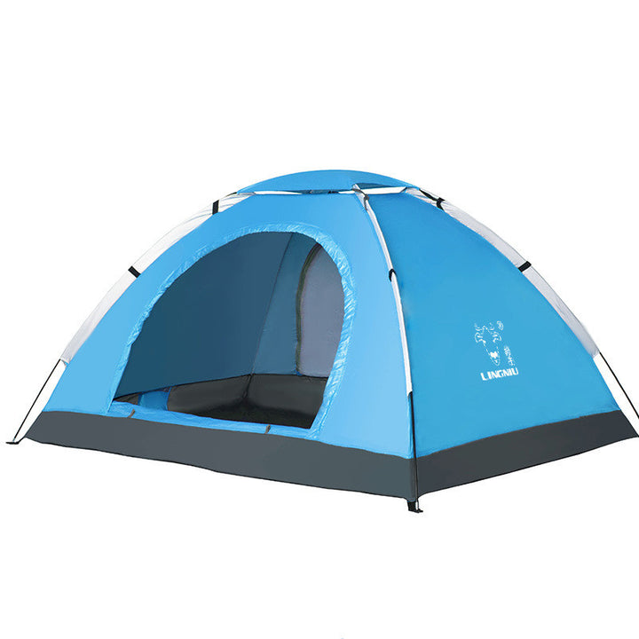 Single-layer tent camping outdoor camping beach - Blue Force Sports