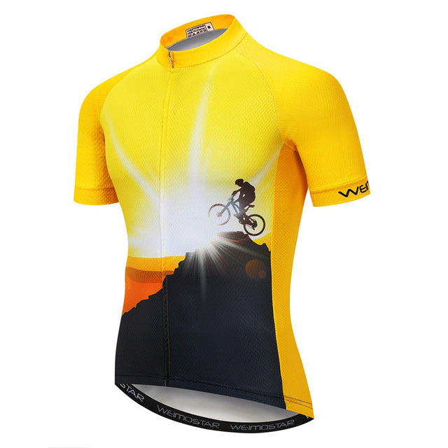 Summer cycling jersey shirt - Blue Force Sports