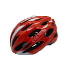 Bicycle helmet with taillight warning light glowing insect screen - Blue Force Sports