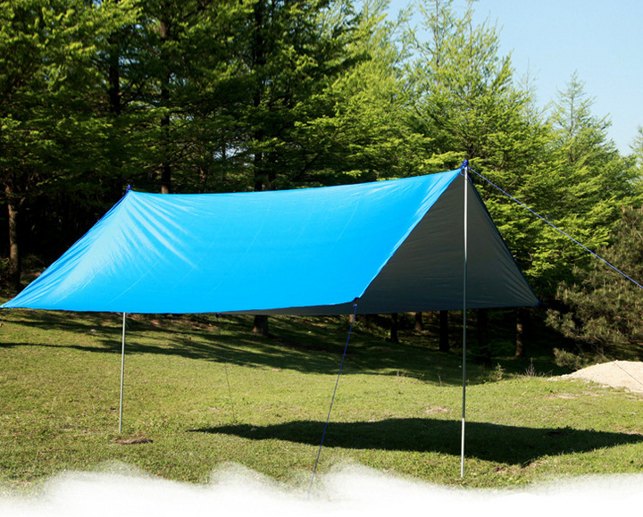 Awning Sun Shelter Beach Outdoor Camping Garden Canopy - Blue Force Sports