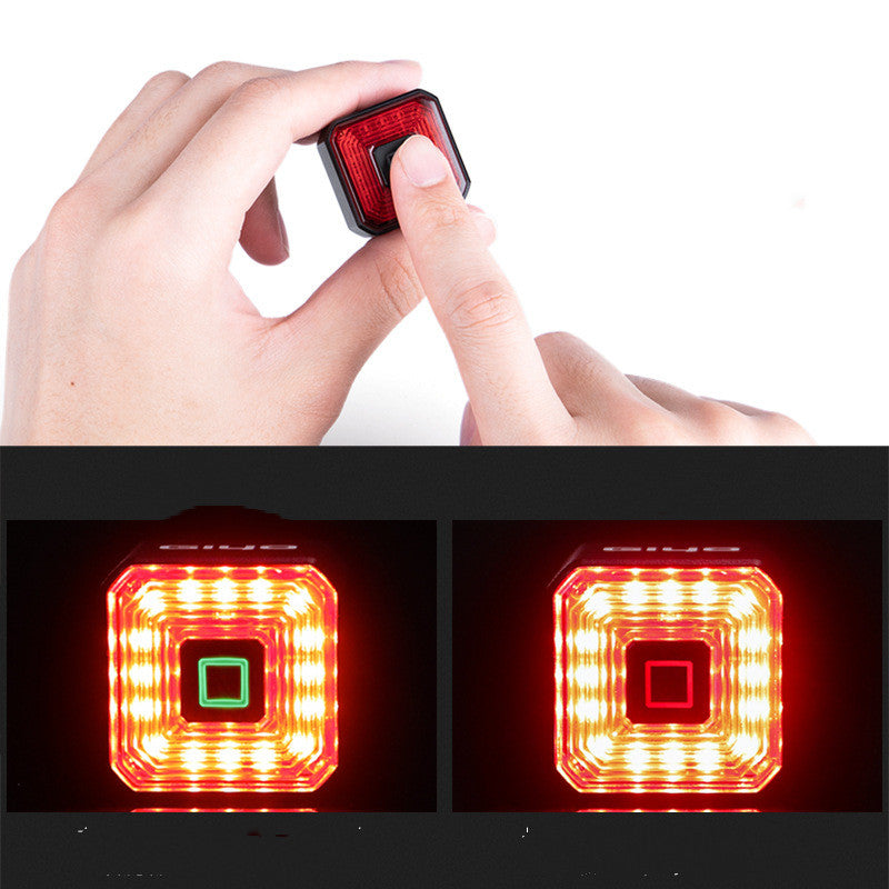 GIYO Bicycle Smart Brake Charging Glare Taillight - Blue Force Sports