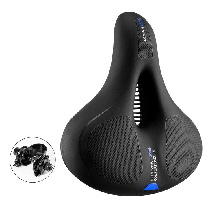 Mountain bike saddle bicycle cushion comfortable seat - Blue Force Sports