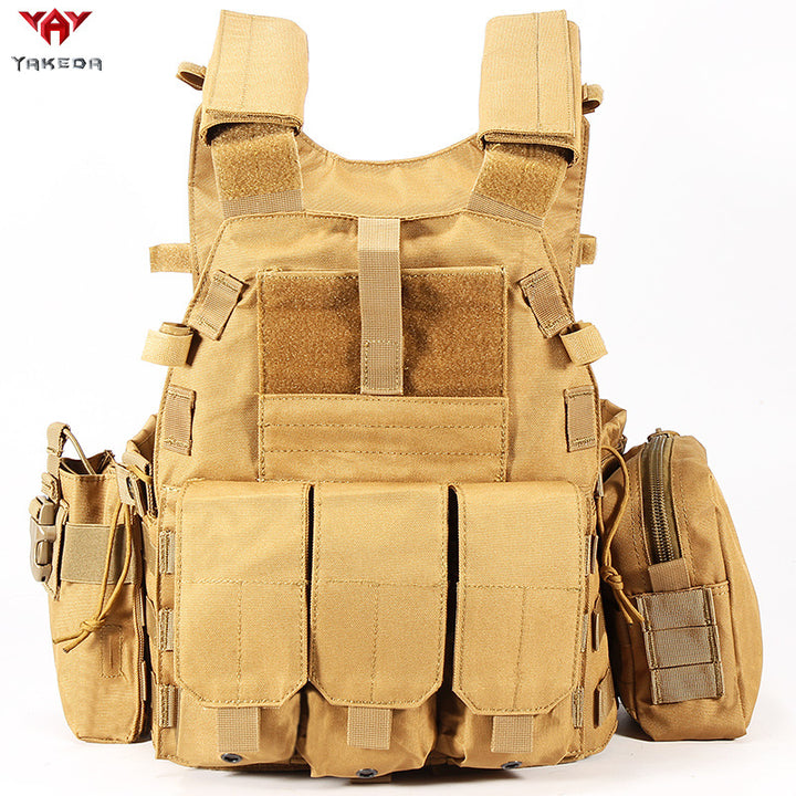 Tactical Multi-functional MOLLE Lightweight CS Outdoor Training Tactical Vest - Blue Force Sports