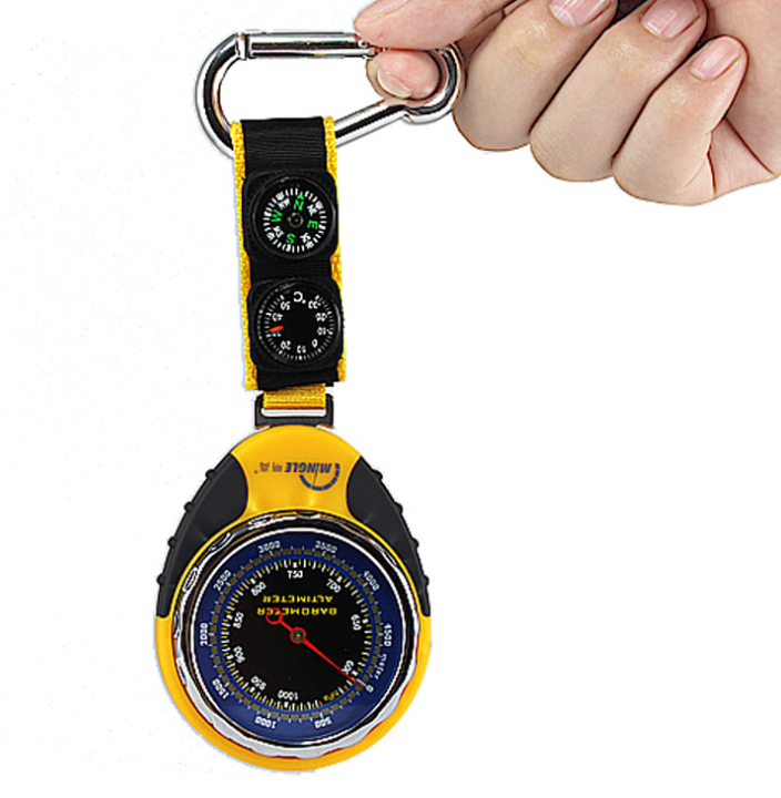 Outdoor travel multi-function pointer altimeter barometer altitude table BKT381 portable mountaineering - Blue Force Sports