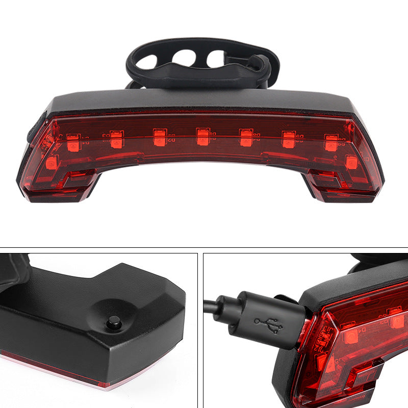Bicycle usb tail light - Blue Force Sports