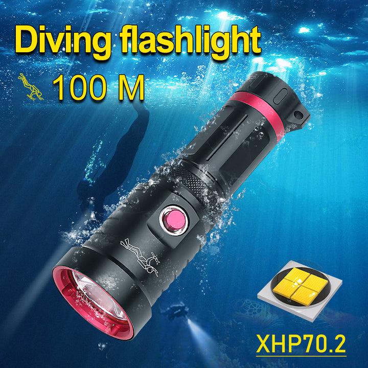 Rechargeable diving flashlight – Blue Force Sports