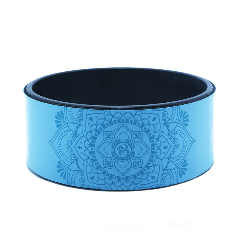 PU Yoga Wheel Yoga Circle - Blue Force Sports